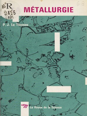 cover image of La métallurgie